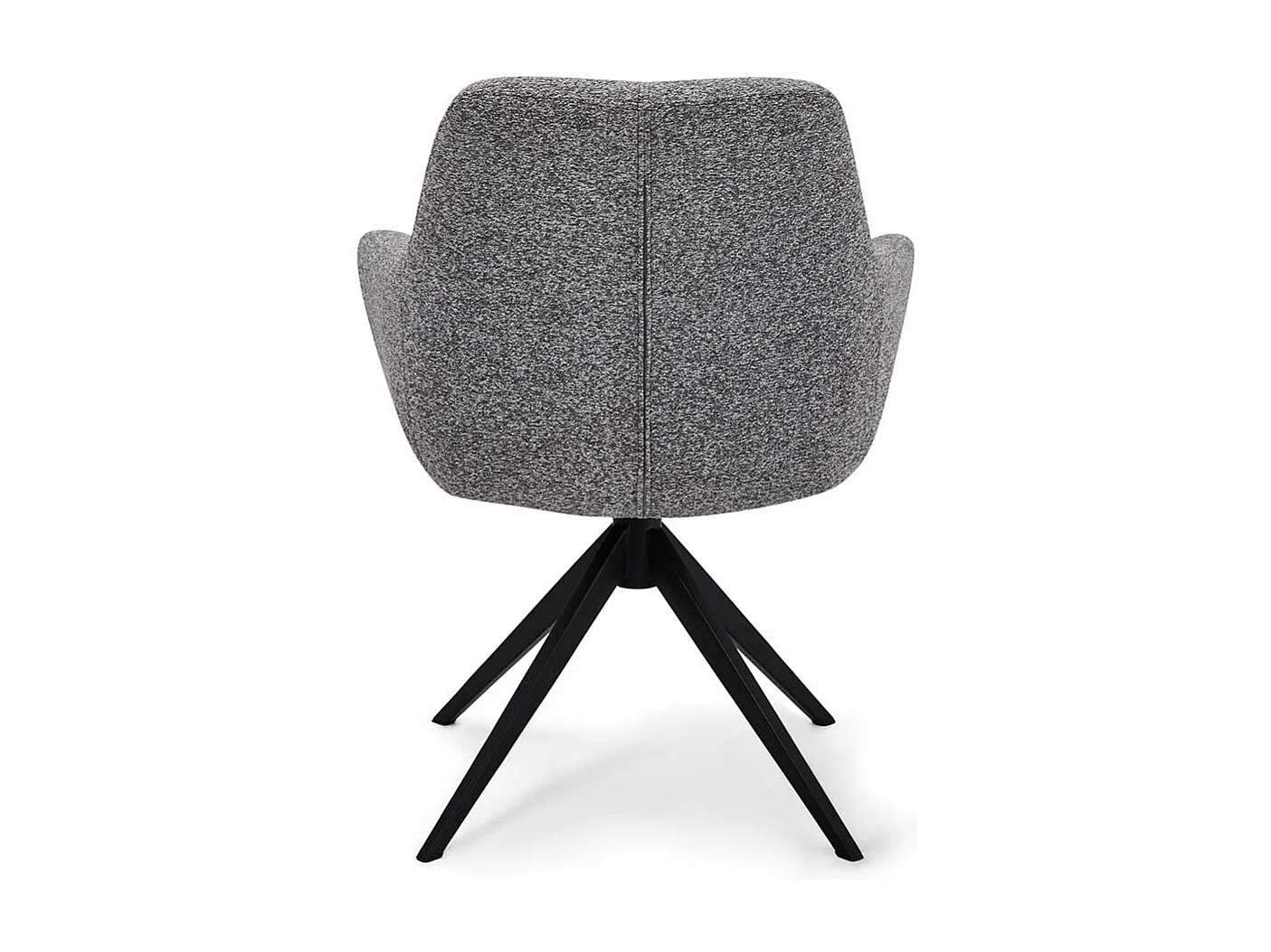 Esstisch Stühle Armlehnstuhl im Skandi Design um 360° drehbar (2er Set)