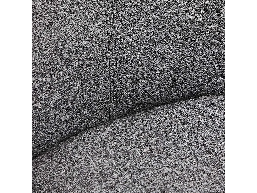 Esstisch Stühle Armlehnstuhl im Skandi Design um 360° drehbar (2er Set)