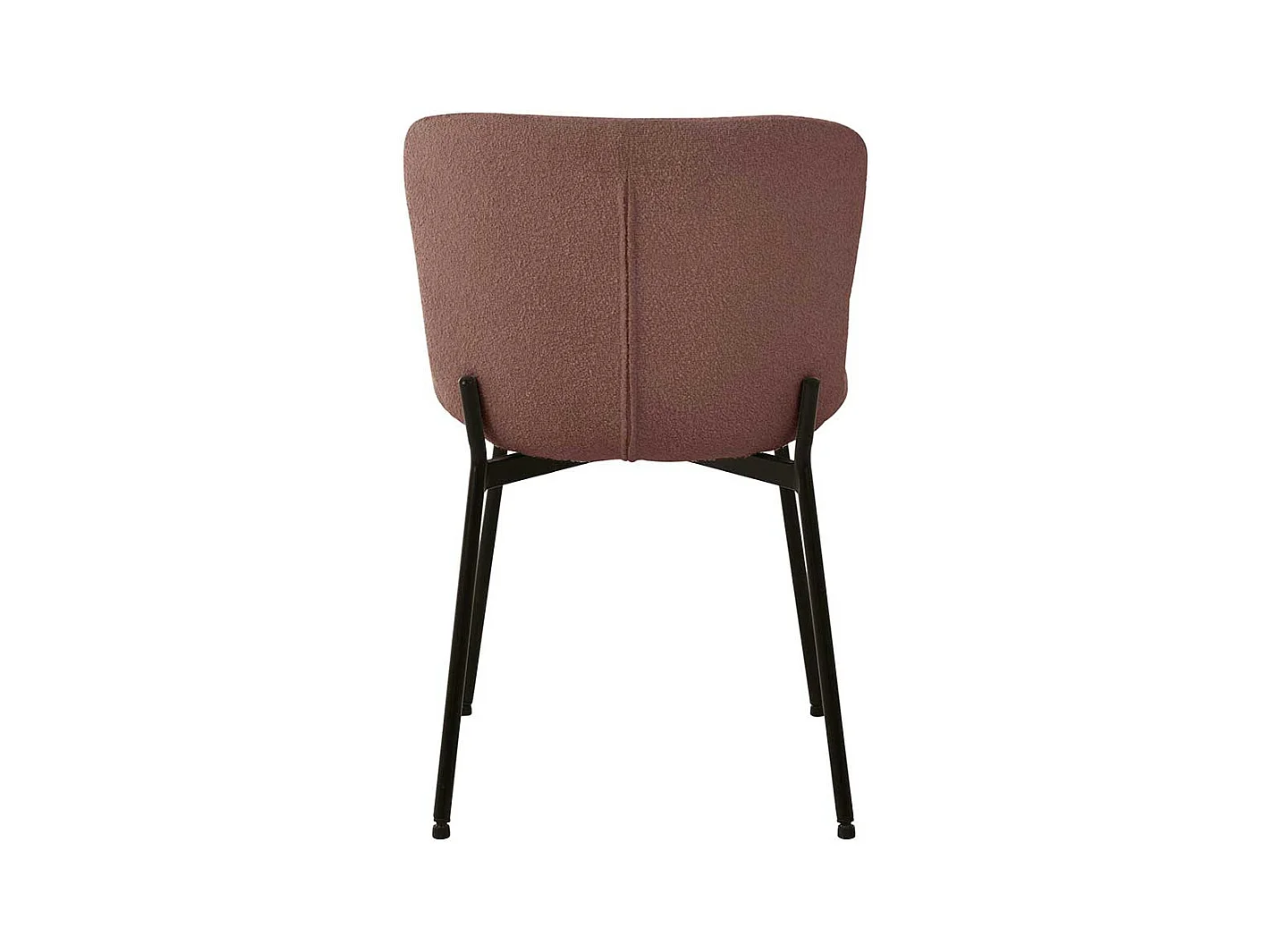 Stuhl Küche Esszimmerstuhl in Rostfarben und Schwarz (2er Set)