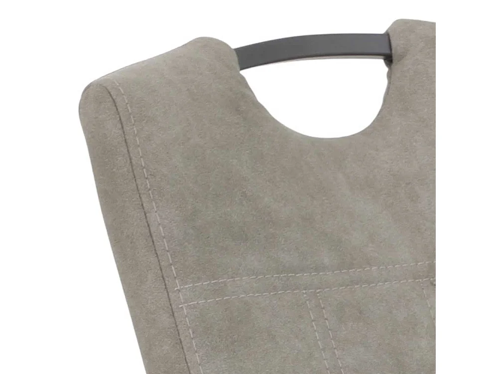 Esstisch Stühle mit Griff Gestell aus Metall (Set)