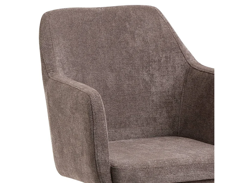 Esszimmerstuhl Stuhl Esszimmer aus Flockstoff und Metall