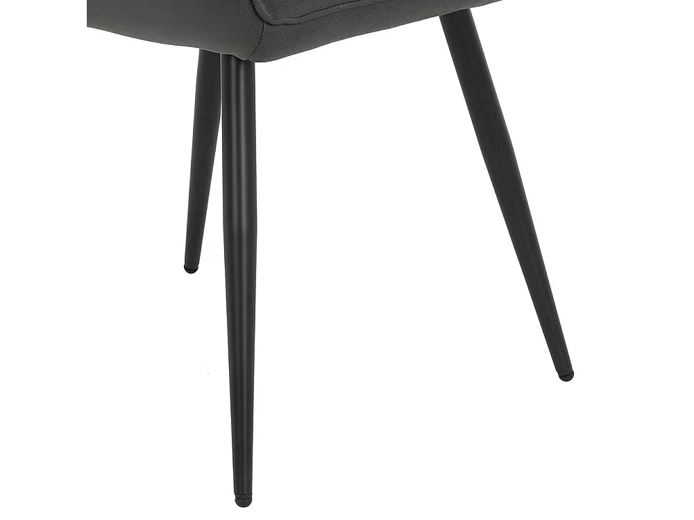 Esszimmerstuhl mit Armlehnen Rautensteppung (2er Set)