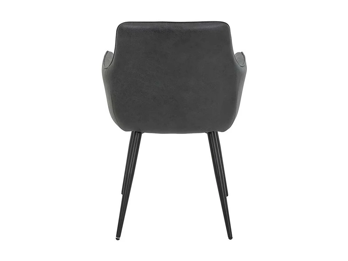 Esszimmerstuhl mit Armlehnen Rautensteppung (2er Set)