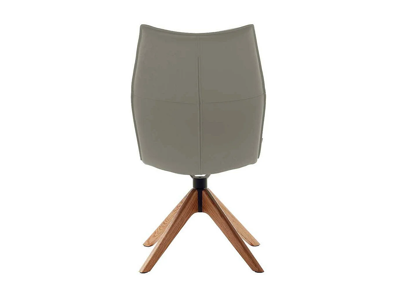 Esszimmerstuhl Stuhl Esszimmer aus Echtleder mit Gestell aus Massivholz (2er Set)