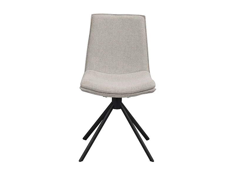 Esstisch Stühle drehbar Gestell aus Metall (2er Set)