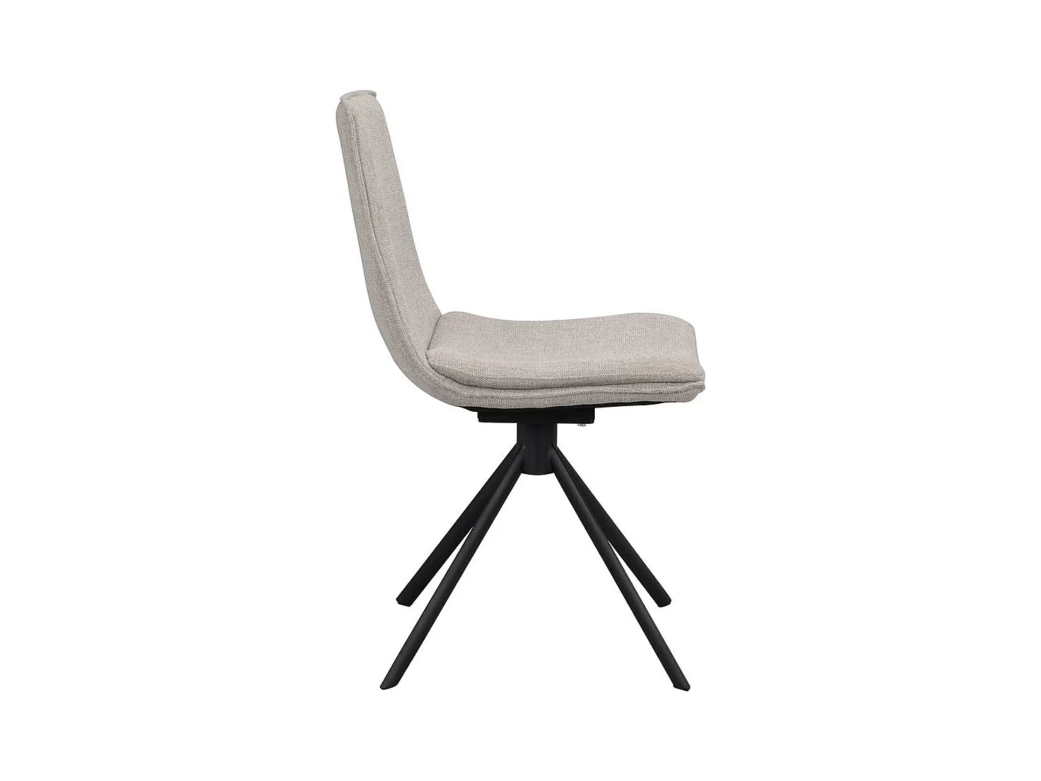 Esstisch Stühle drehbar Gestell aus Metall (2er Set)