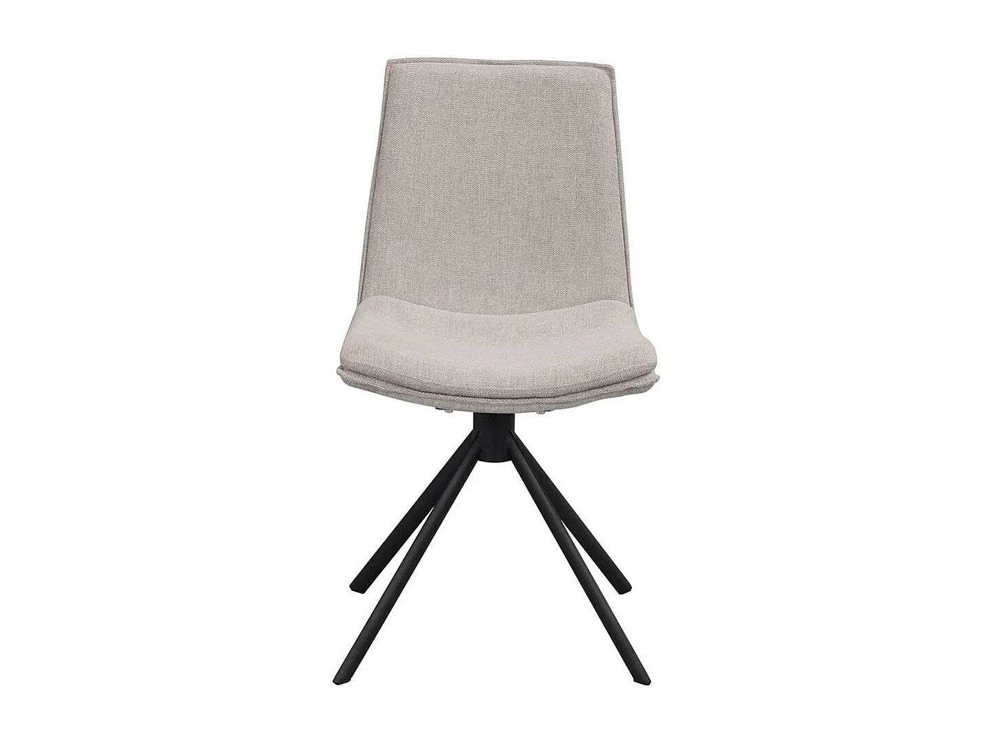 Esstisch Stühle drehbar Gestell aus Metall (2er Set)