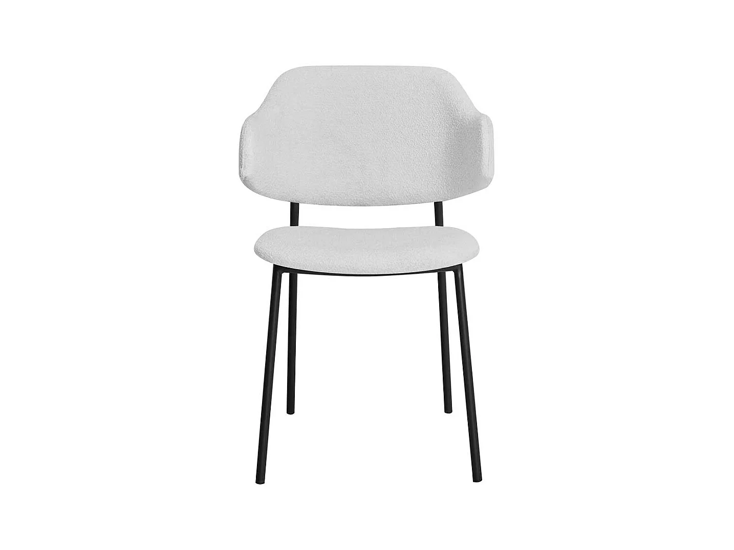 Stuhl Esszimmer mit Armlehnen gepolsterter Rückenlehne (2er Set)