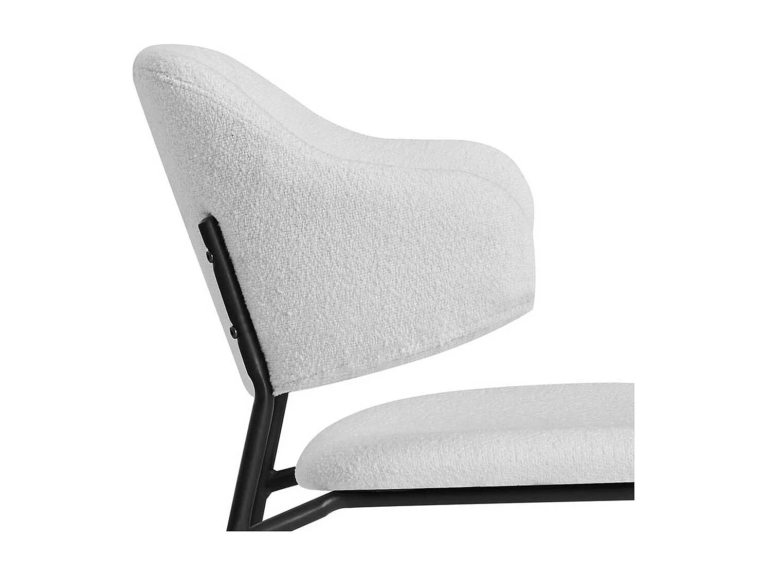 Stuhl Esszimmer mit Armlehnen gepolsterter Rückenlehne (2er Set)