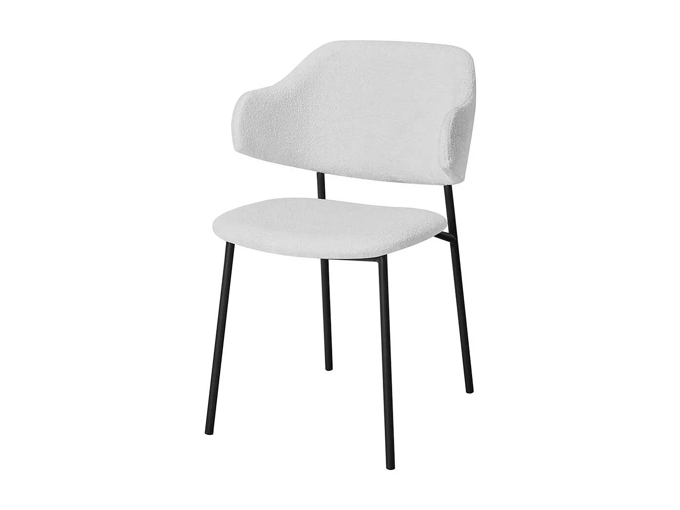 Stuhl Esszimmer mit Armlehnen gepolsterter Rückenlehne (2er Set)