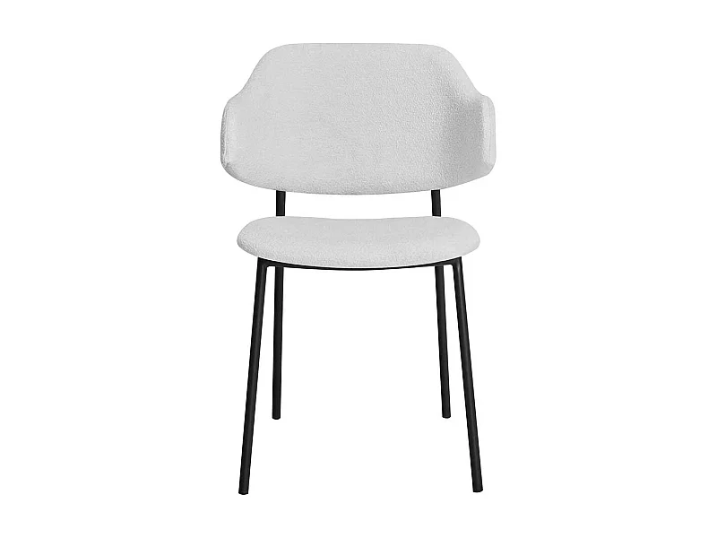 Stuhl Esszimmer mit Armlehnen gepolsterter Rückenlehne (2er Set)