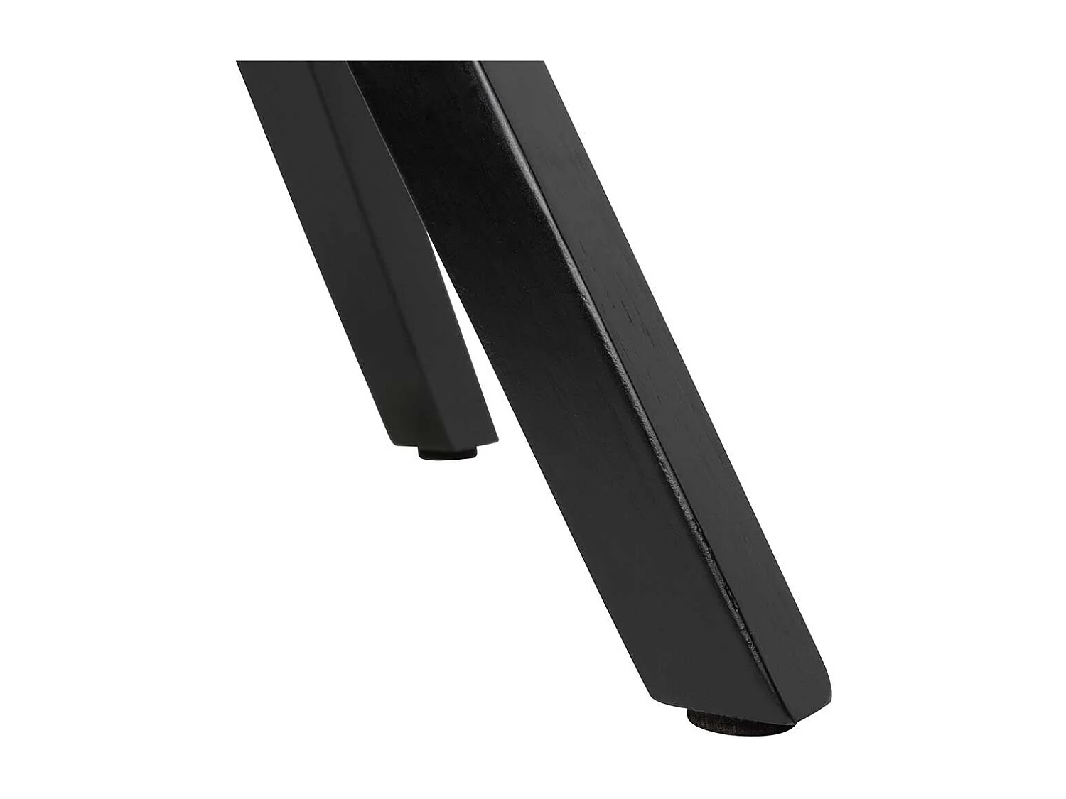 Stoff Armlehnstühle in Schwarz Webstoff Massivholzgestell (2er Set)