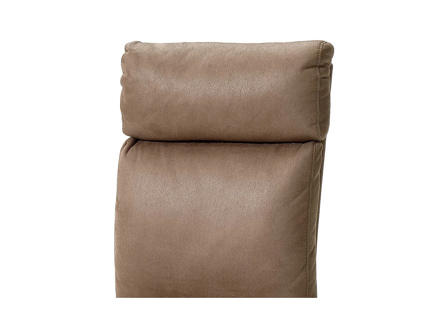 Freischwinger Set in Beige Kunstleder Edelstahl (2er Set)