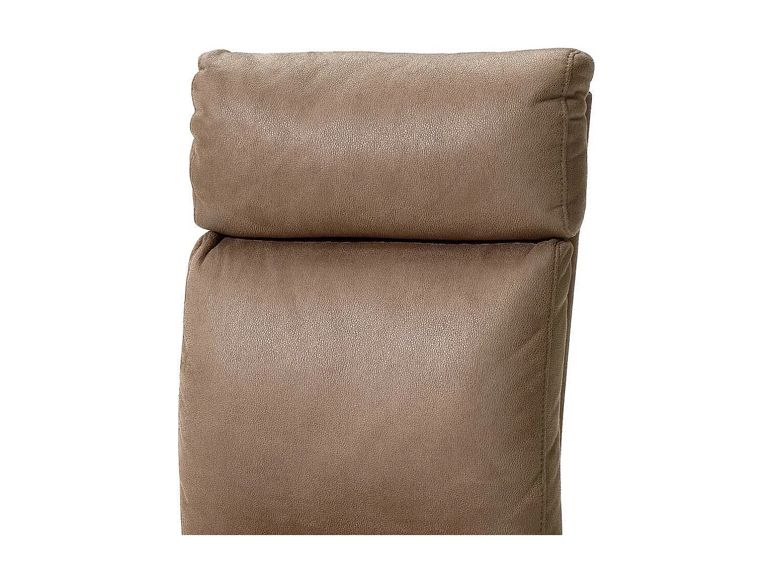 Freischwinger Set in Beige Kunstleder Edelstahl (2er Set)