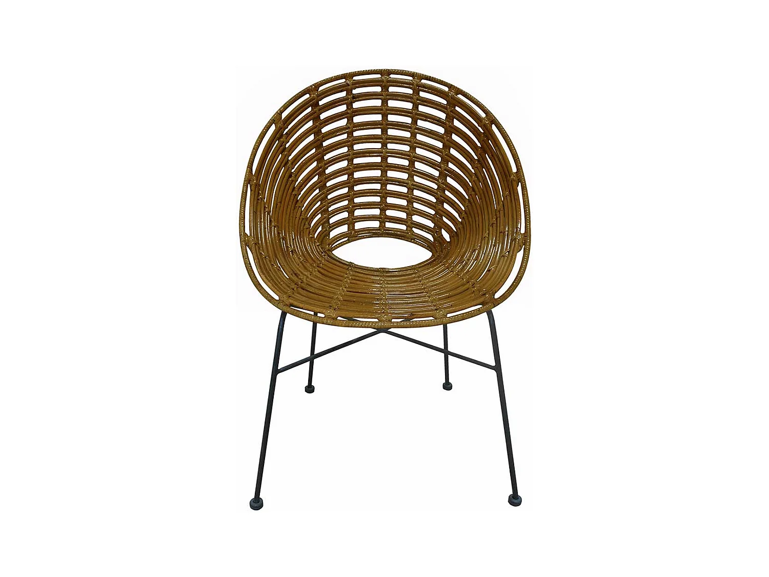 Flechtstühle aus Rattan 45 cm Sitzhöhe