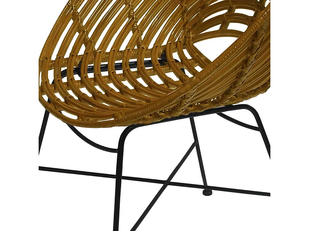 Flechtstühle aus Rattan 45 cm Sitzhöhe
