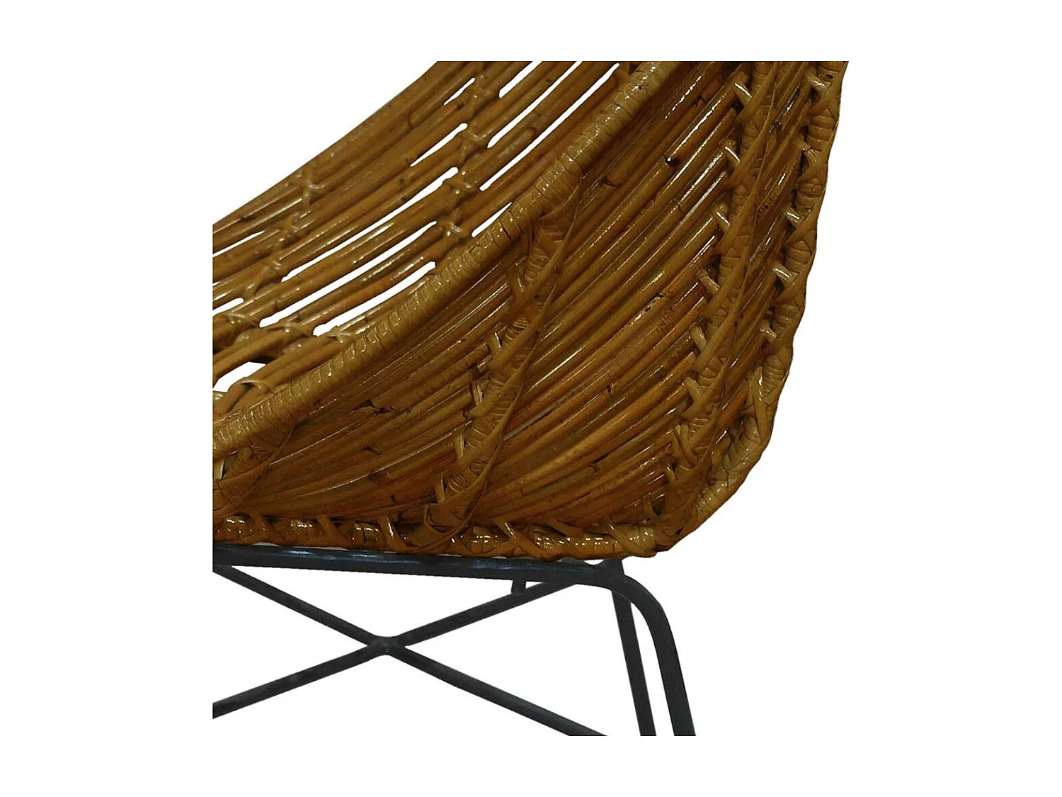 Flechtstühle aus Rattan 45 cm Sitzhöhe