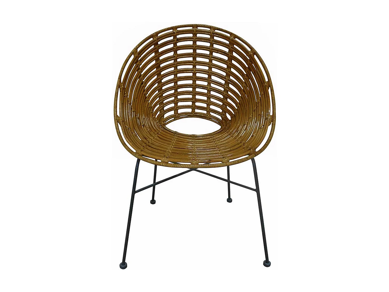 Flechtstühle aus Rattan 45 cm Sitzhöhe