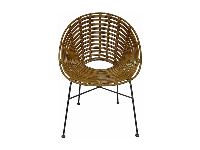 Flechtstühle aus Rattan 45 cm Sitzhöhe