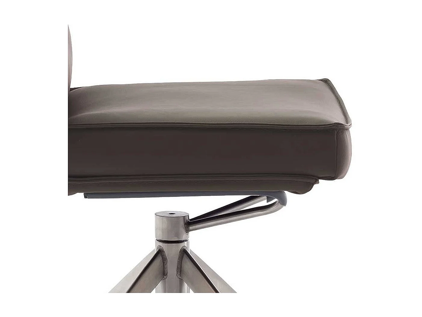 Essstuhl Küchenstuhl in Dunkelbraun mit hoher Rückenlehne (2er Set)