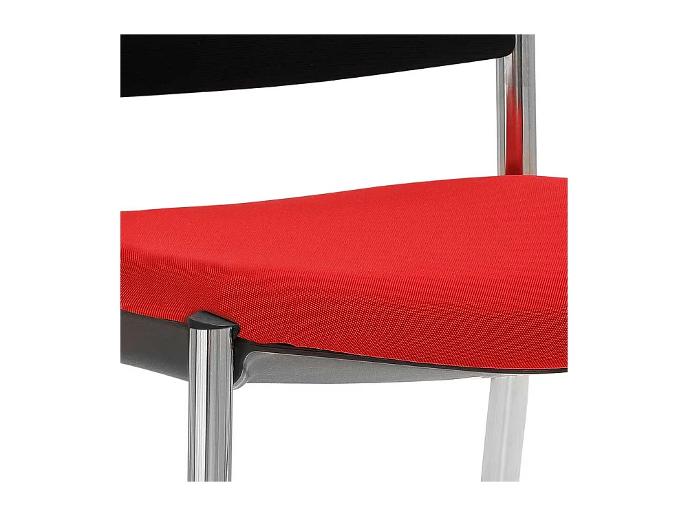 Wartezimmerstuhl stapelbar Gestell aus Metall