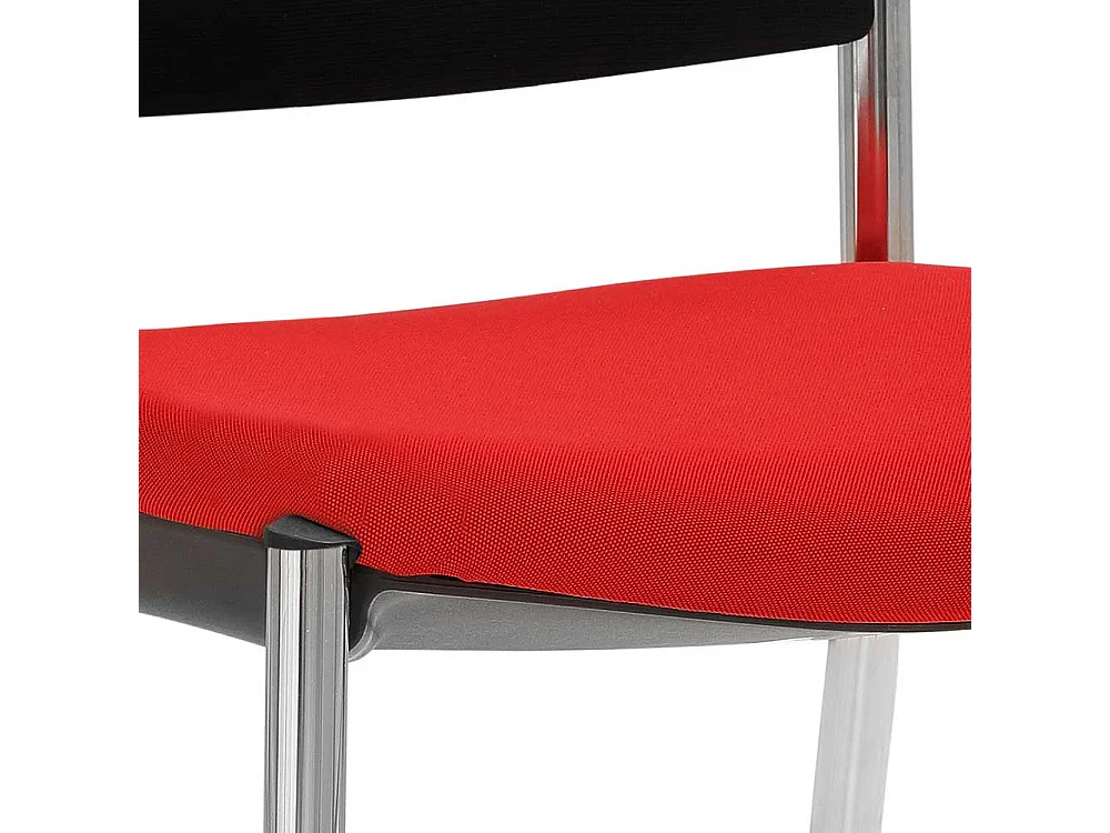 Wartezimmerstuhl stapelbar Gestell aus Metall