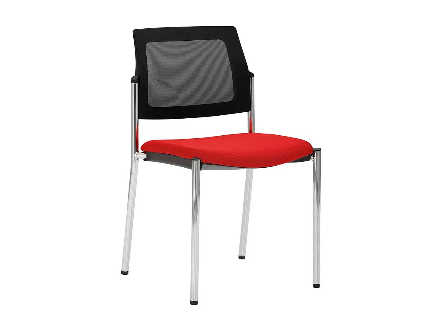 Wartezimmerstuhl stapelbar Gestell aus Metall