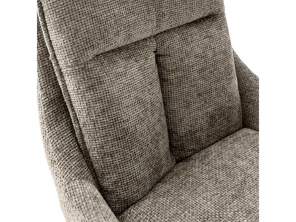 Esstisch Stühle aus Strukturstoff Gestell aus Metall (2er Set)