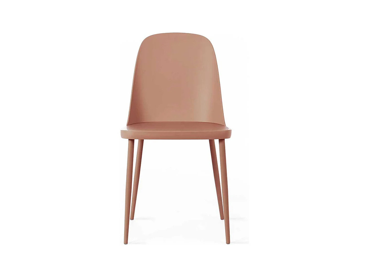 Esstisch St�hle in Rosenholz Kunststoff (4er Set)
