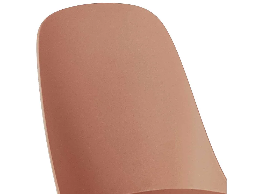 Esstisch Stühle in Rosenholz Kunststoff (4er Set)