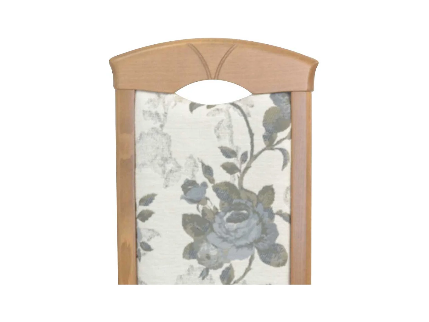 Polsterstuhl Set Esszimmer in Beige und Eichefarben hoher Lehne (2er Set)