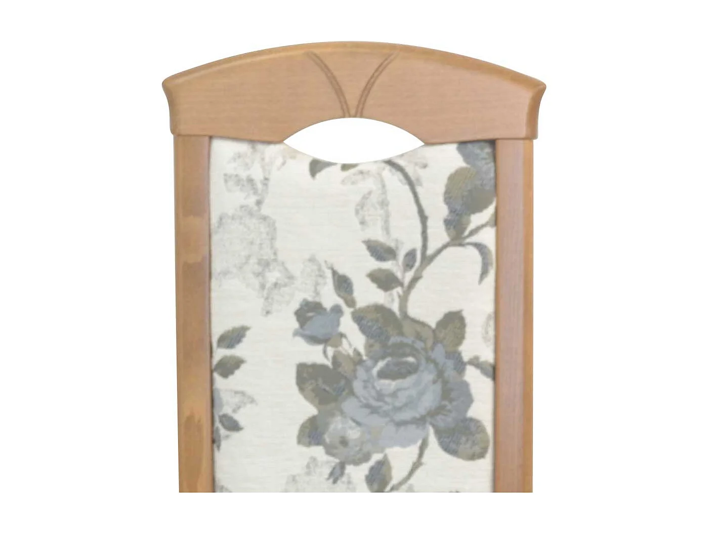 Polsterstuhl Set Esszimmer in Beige und Eichefarben hoher Lehne (2er Set)