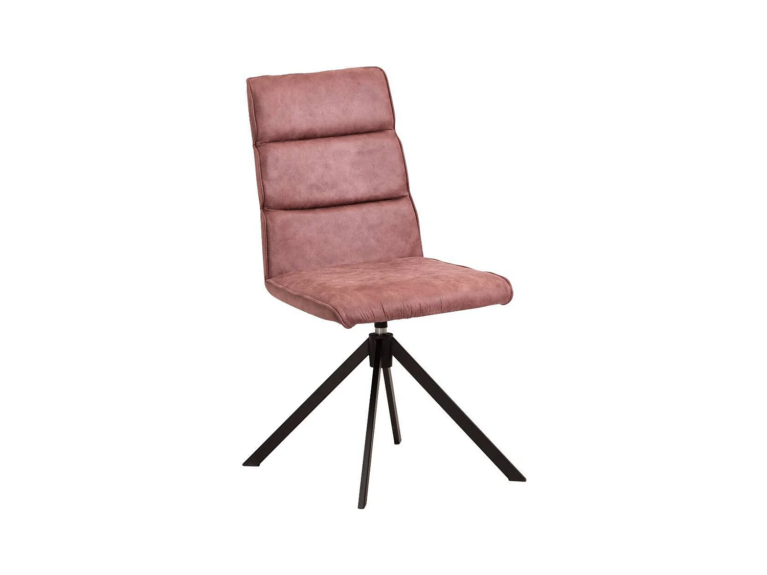 Küchenstuhl Polsterstuhl in Rosenholz mit vier Füßen (2er Set)