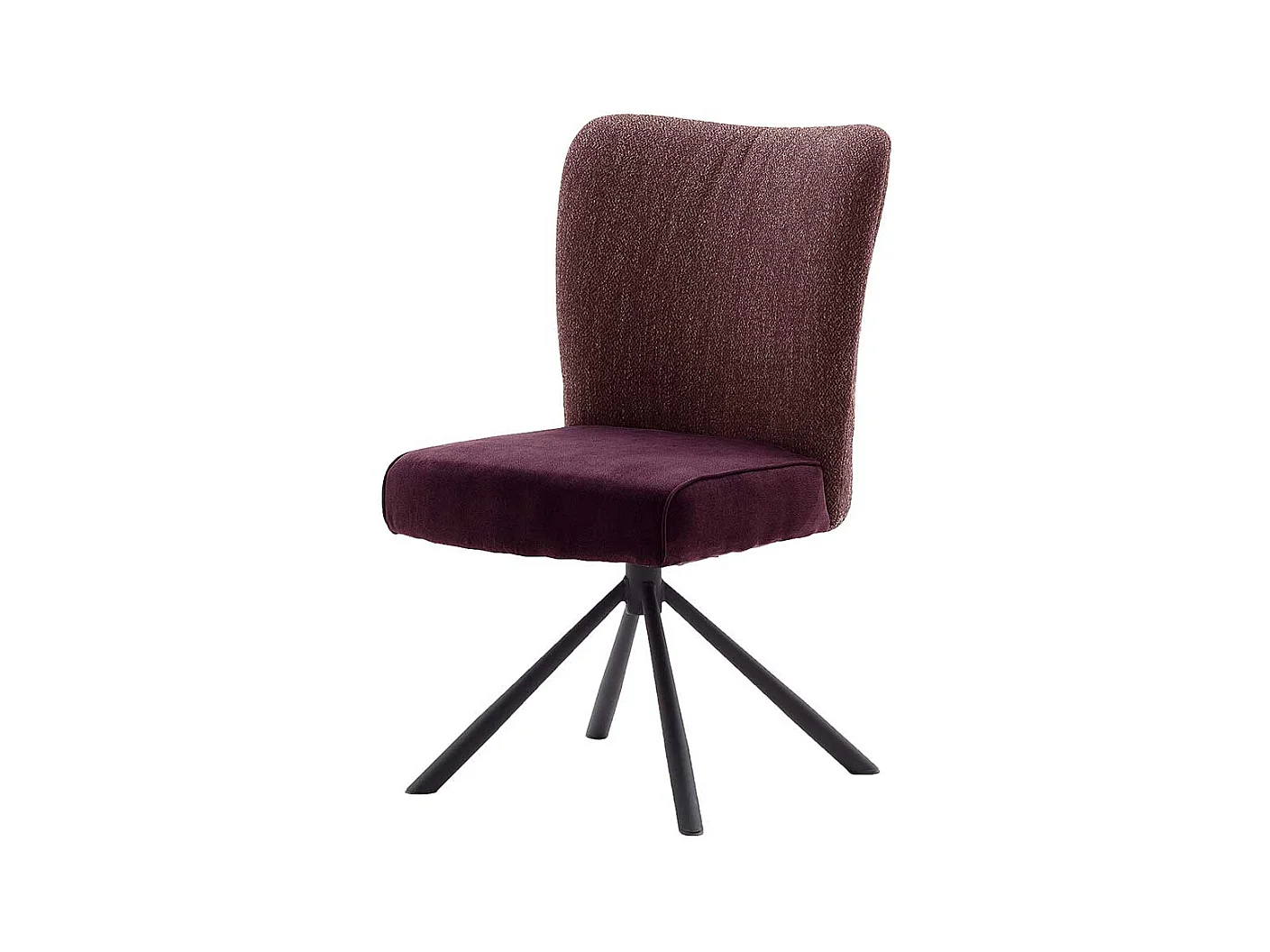Esstisch St�hle in Dunkelrot hoher Lehne (2er Set)
