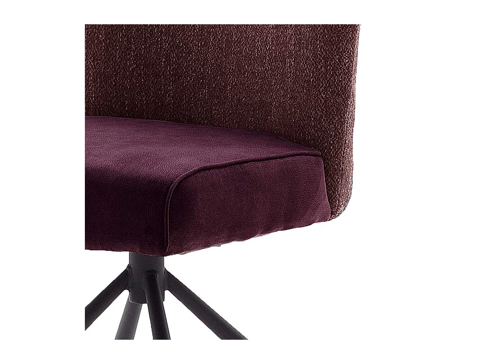 Esstisch St�hle in Dunkelrot hoher Lehne (2er Set)