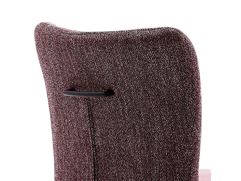 Esstisch St�hle in Dunkelrot hoher Lehne (2er Set)