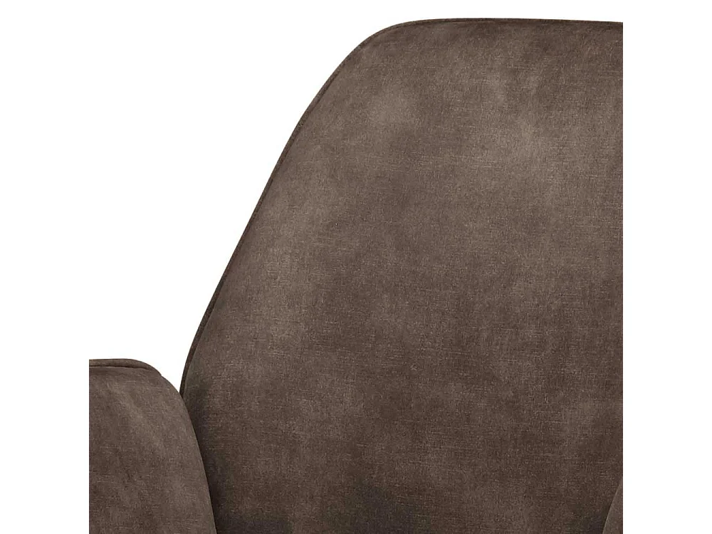 Drehbarer Armlehner in Anthrazit Velours höhenverstellbarem Sitz