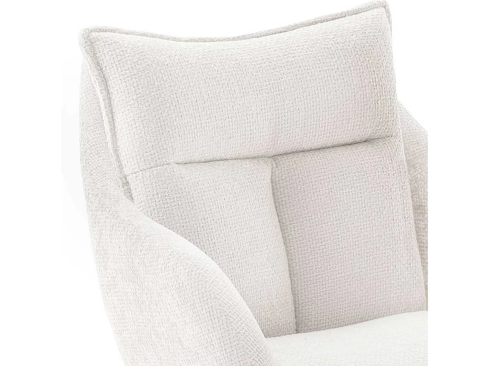 Esszimmerstuhl aus Strukturstoff Armlehnen (2er Set)