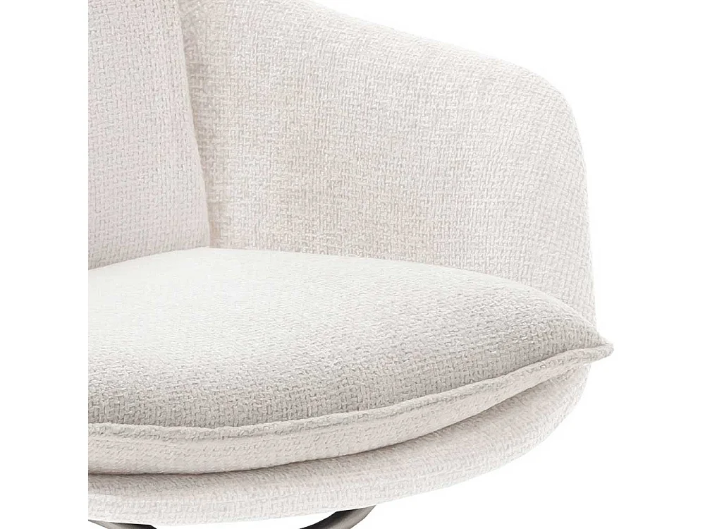 Esszimmerstuhl aus Strukturstoff Armlehnen (2er Set)