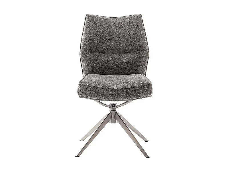 Esszimmerstuhl Stuhl Esszimmer aus Chenillegewebe mit Gestell aus Metall (2er Set)