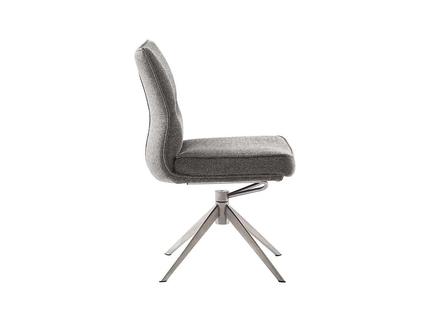 Esszimmerstuhl Stuhl Esszimmer aus Chenillegewebe mit Gestell aus Metall (2er Set)
