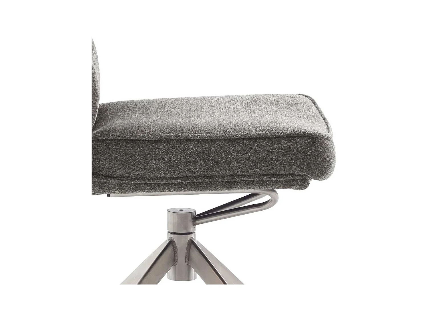 Esszimmerstuhl Stuhl Esszimmer aus Chenillegewebe mit Gestell aus Metall (2er Set)