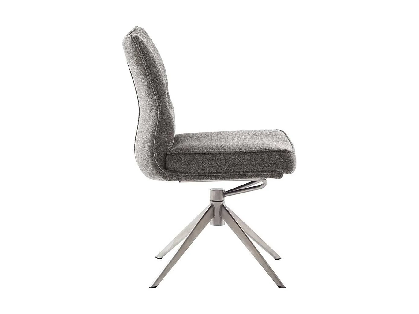 Esszimmerstuhl Stuhl Esszimmer aus Chenillegewebe mit Gestell aus Metall (2er Set)