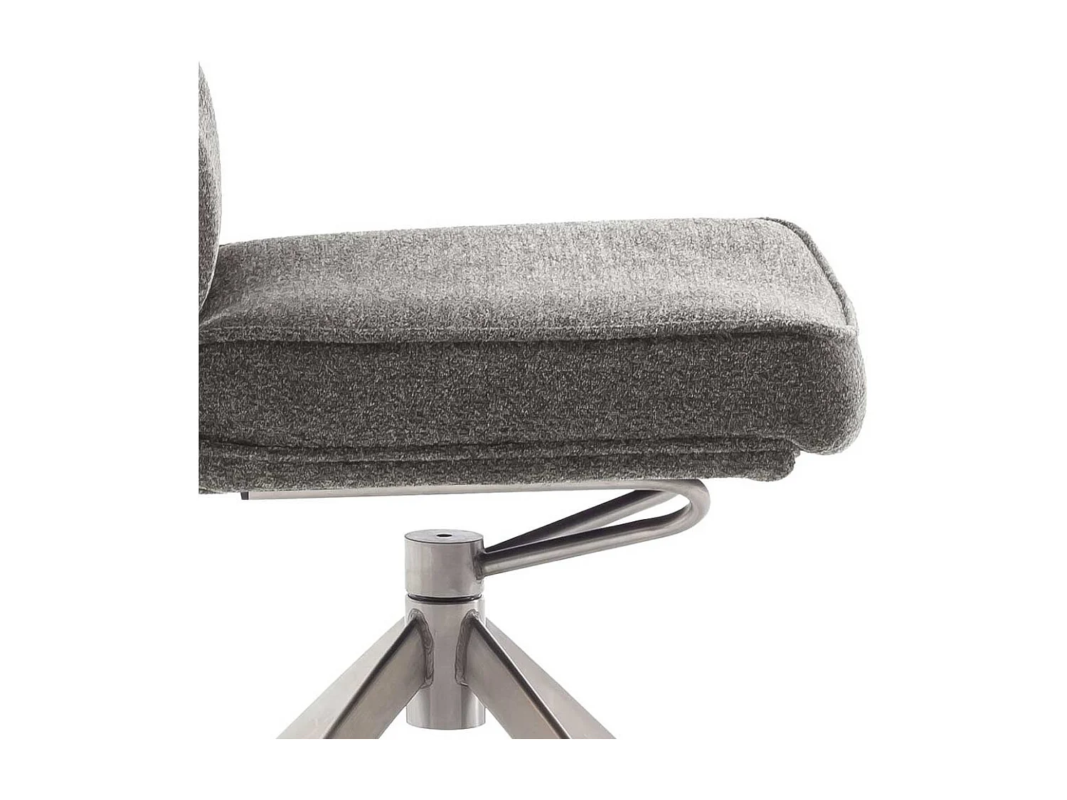 Esszimmerstuhl Stuhl Esszimmer aus Chenillegewebe mit Gestell aus Metall (2er Set)