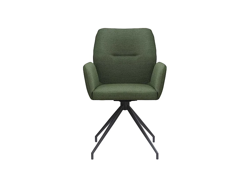 Armlehnstuhl in Gr�n um 180� drehbar