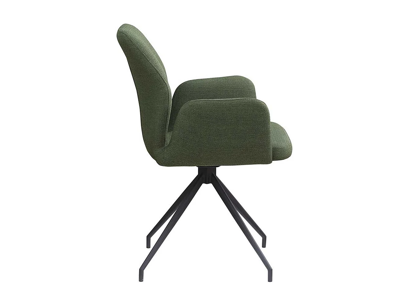 Armlehnstuhl in Gr�n um 180� drehbar