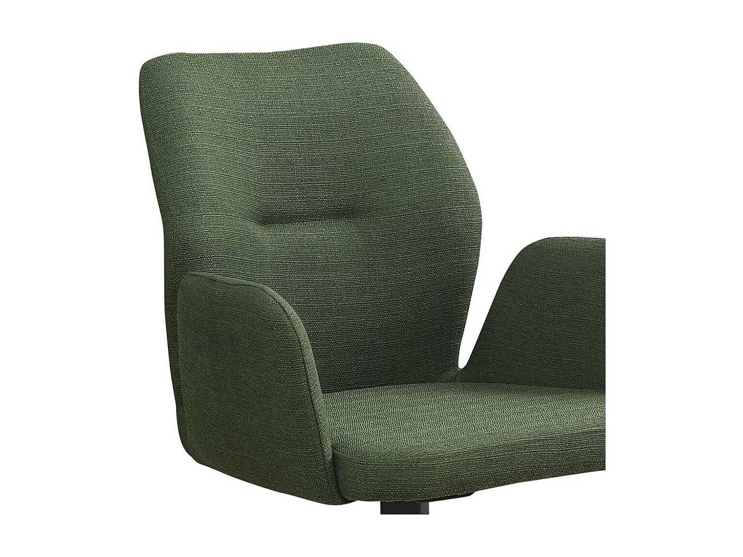 Armlehnstuhl in Gr�n um 180� drehbar