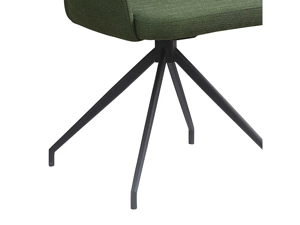 Armlehnstuhl in Gr�n um 180� drehbar