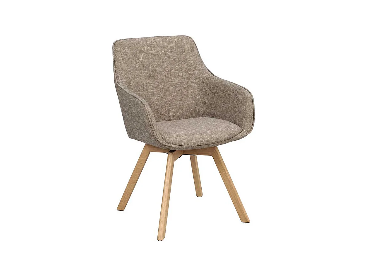 Essstuhl Stuhl Küche mit Armlehnen und Schaumstoffpolsterung (2er Set)