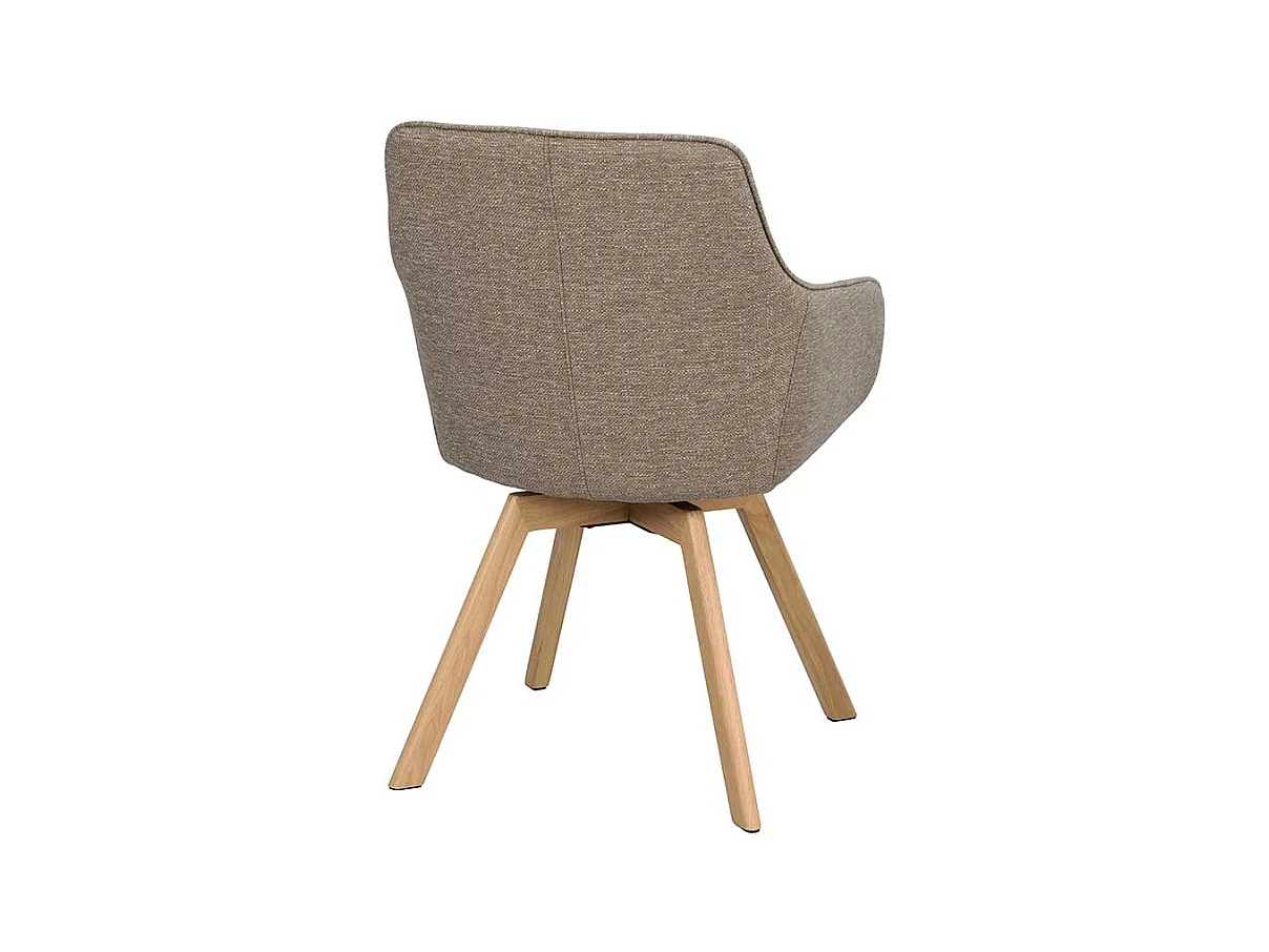 Essstuhl Stuhl Küche mit Armlehnen und Schaumstoffpolsterung (2er Set)